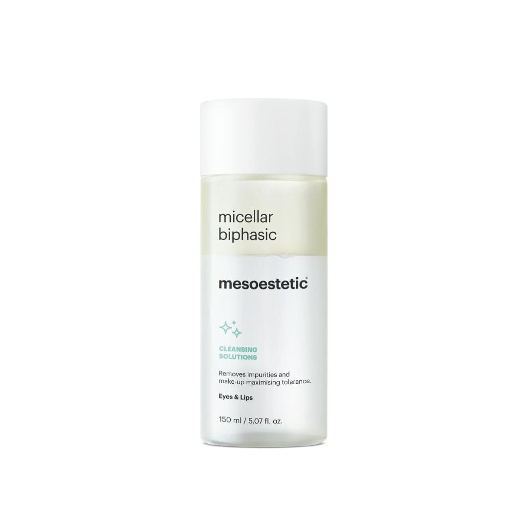 comprar desmaquillante de ojos waterproof micellar biphasic de mesoestetic