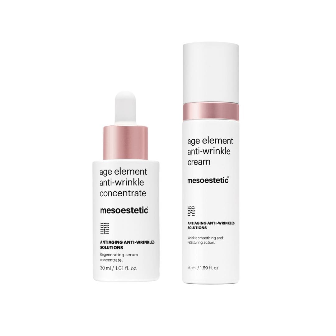 comprar serum y crema antiarrugas age element anti-wrinkle de mesoestetic