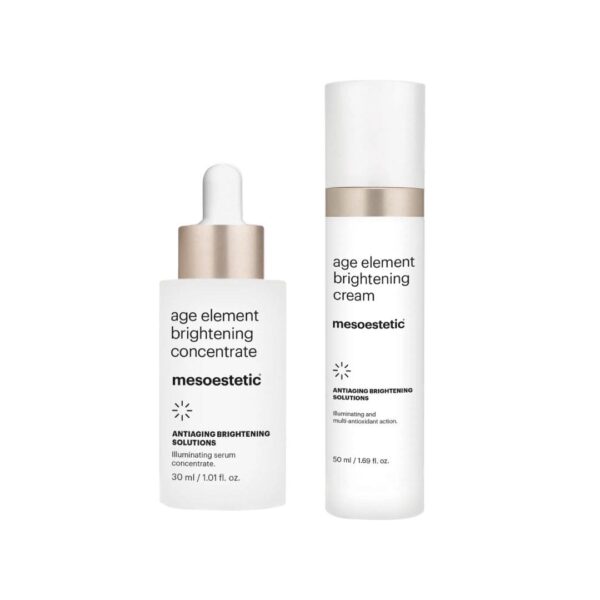 comprar serum y crema iluminadora age element brightening de mesoestetic